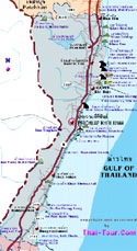 Click to Zoom! - Map of Prachuab Khirikhan