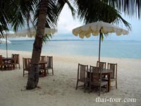 Beach in front of Moo Ban Talay Resort