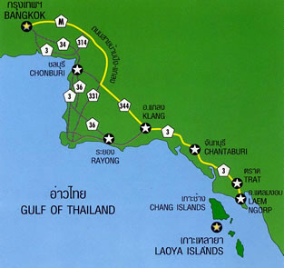 Map Laoya Resort