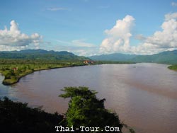 Mekong River photos at Phra That Doi Pu Khao