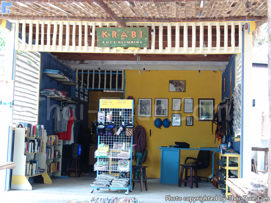 Rock Climbing Shop at Railay