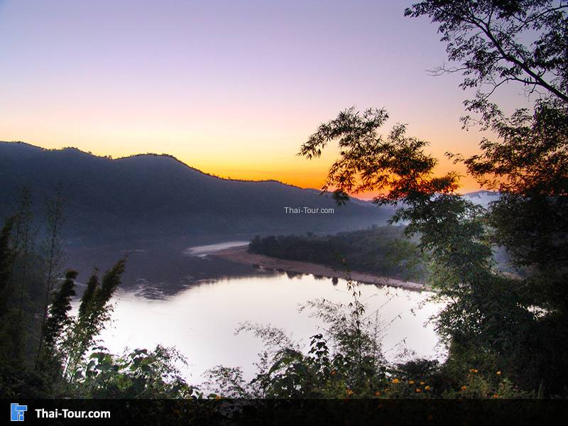 จุดเชื่อมของแม่น้ำเหือง และแม่น้ำโขง