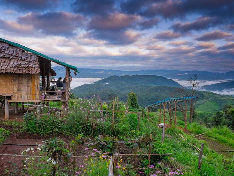 บ้านระเบียงนา ป่าบงเปียง