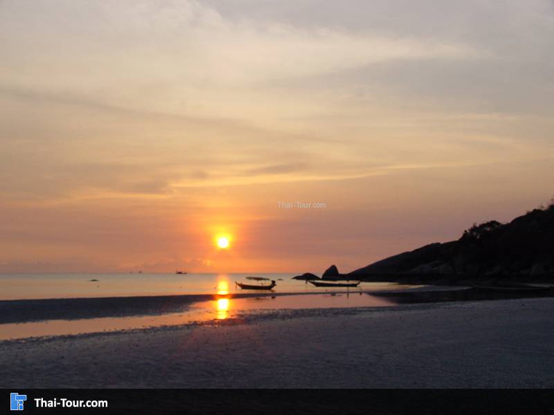 หาดทรายรี เกาะเต่า