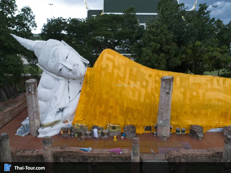 พระพุทธไสยาสน์ที่ยาวที่สุดในไทย
