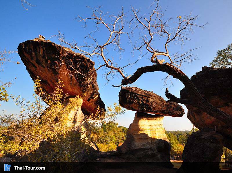 เสาเฉลียง ผาแต้ม