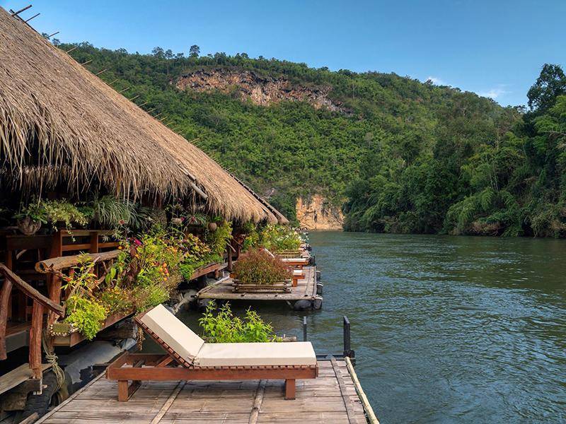 เรือนแพ ริเวอร์แคว จังเกิลราฟท์