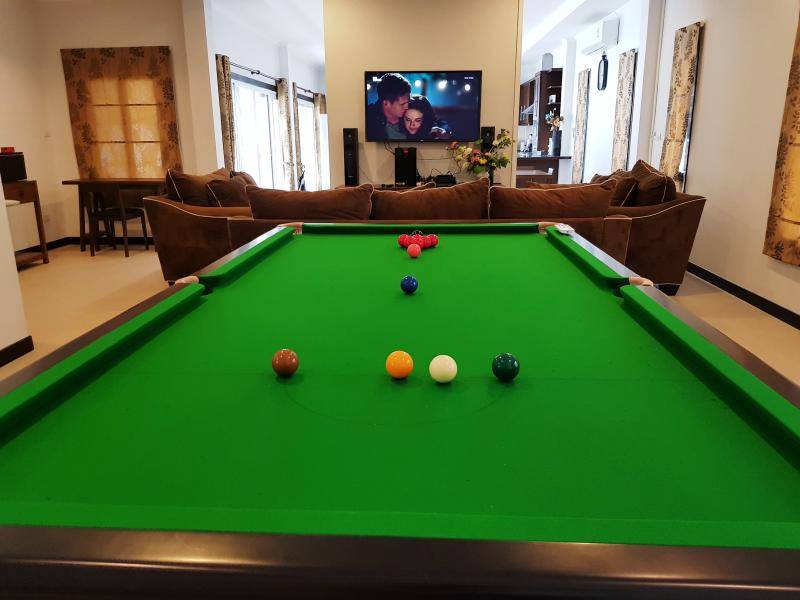 ห้องนั่งเล่น ปุณิกา พูล วิลล่า