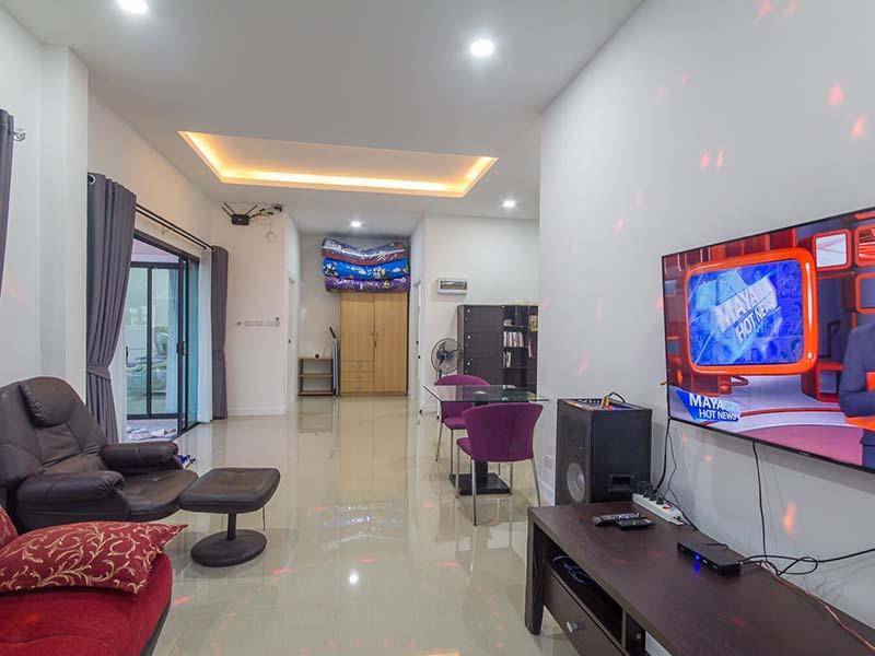 ห้องนั่งเล่น สกาล่า พูล วิลล่า หัวหิน