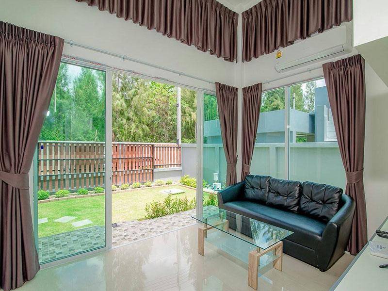 ห้องนั่งเล่น เกรย์ พูล วิลล่า