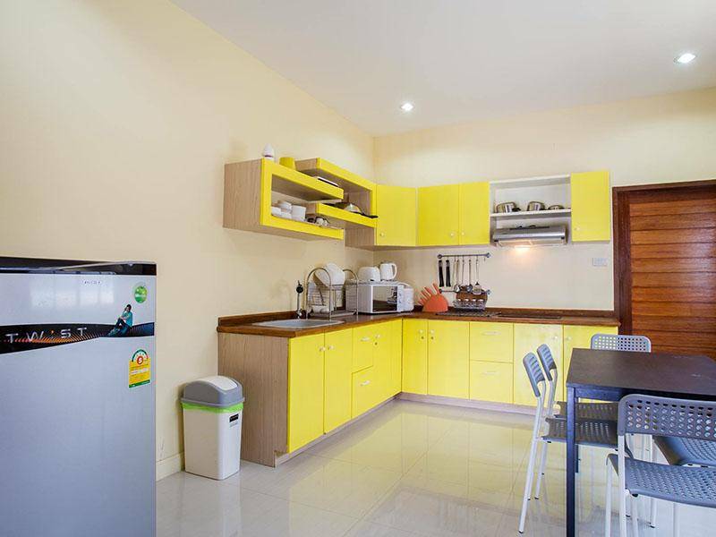 ห้องครัวใน เยอบีร่า พูล วิลล่า หัวหิน