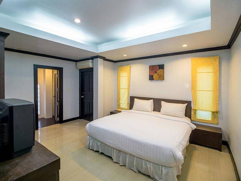 ห้องนอน ทีที พูลวิลล่า หัวหิน