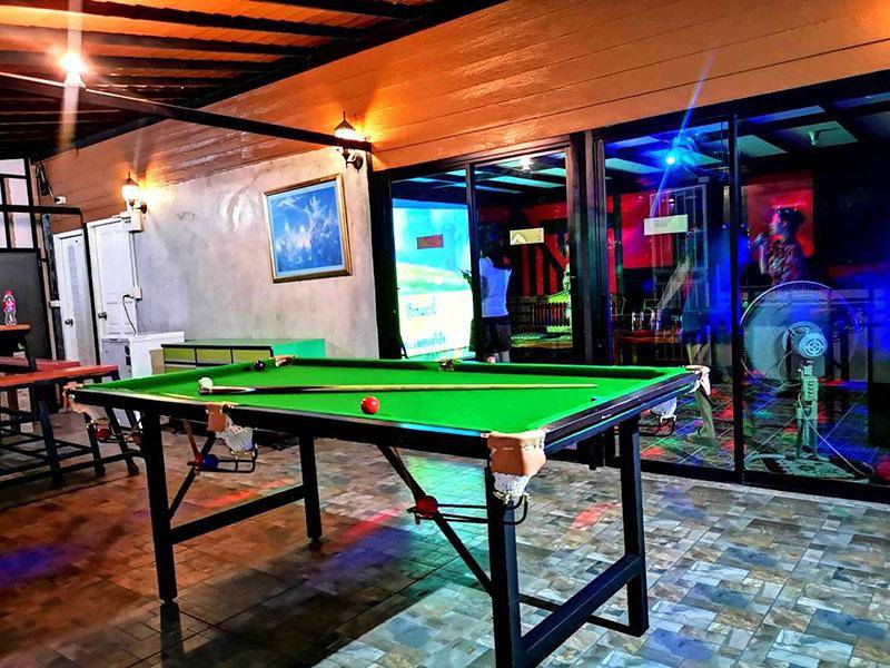 ห้องนั่งเล่น วิลล่า พูล ฮัท