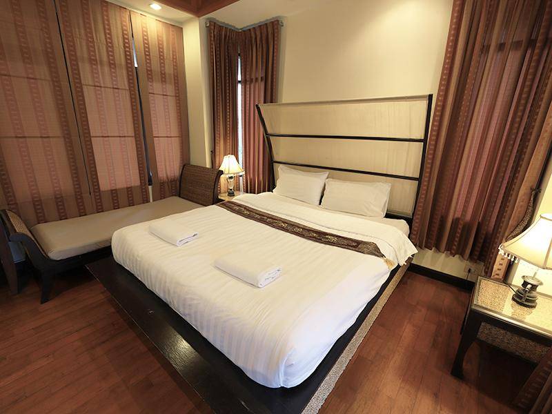 ห้องพักใน บ้านพักพัทยา ปุณณภา พูล วิลล่า