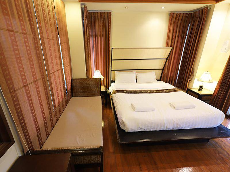 ห้องพักใน ปุณณภา พูล วิลล่า