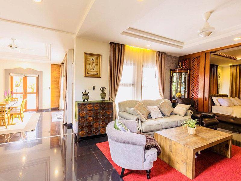 ห้องนั่งเล่น ดิ แอลเลแกนซ์ พลู วิลล่า