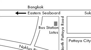 Amari Orchid Resort Pattaya : Map