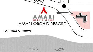 Amari Orchid Resort Pattaya : Map