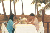 dinning fresh sea food