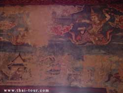 ภาพจิตกรรมฝาผนังที่ลบเลือน 