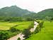 Rice Field along Wa River, on the way back to the town