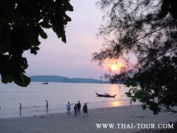 Ao Nang, sunset