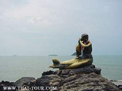 เงือกทอง สัญลักษณ์หาดและแหลมสมิหลา