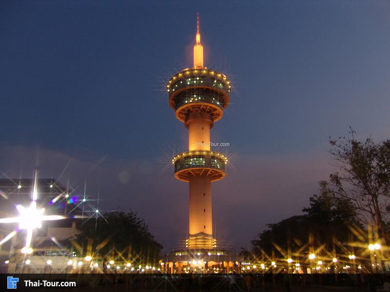 หอคอยบรรหาร-แจ่มใส และสวนเฉลิมภัทรราชินี