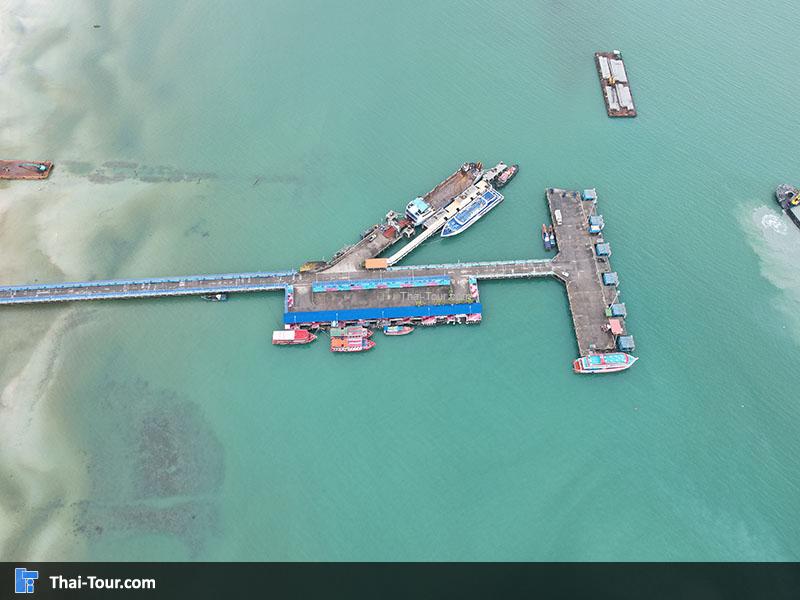 ท่าเรือ ซีทราน เฟอร์รี่ หน้าทอน เกาะสมุย