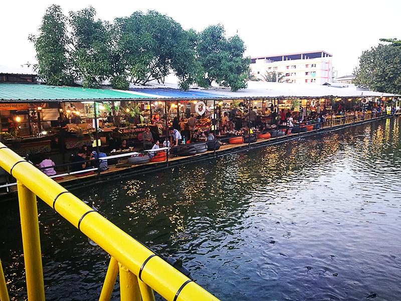 ตลาดน้ำยามเย็น คลองขุดเจ้าเมือง