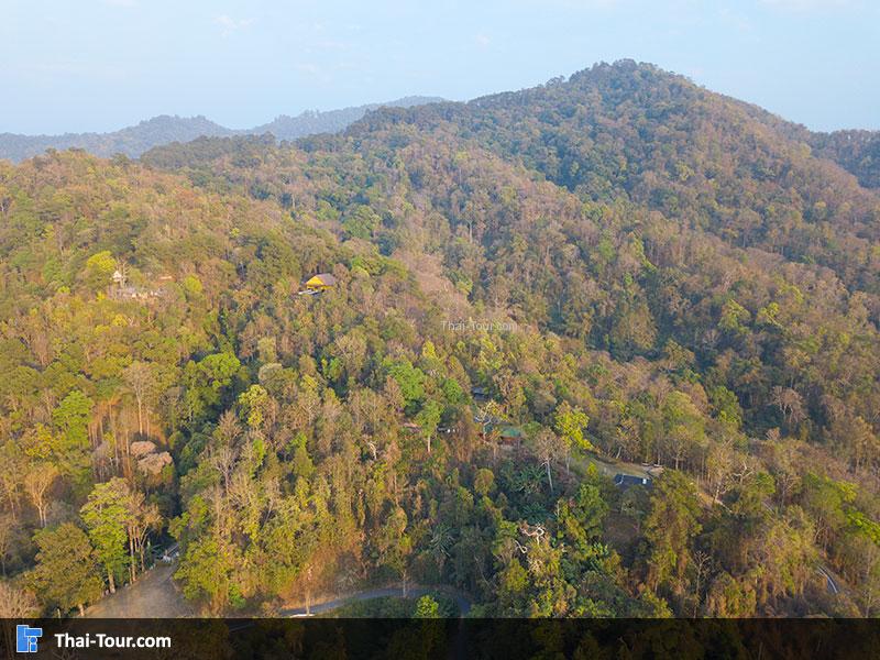 บริเวณยอดเขาขุนตาล