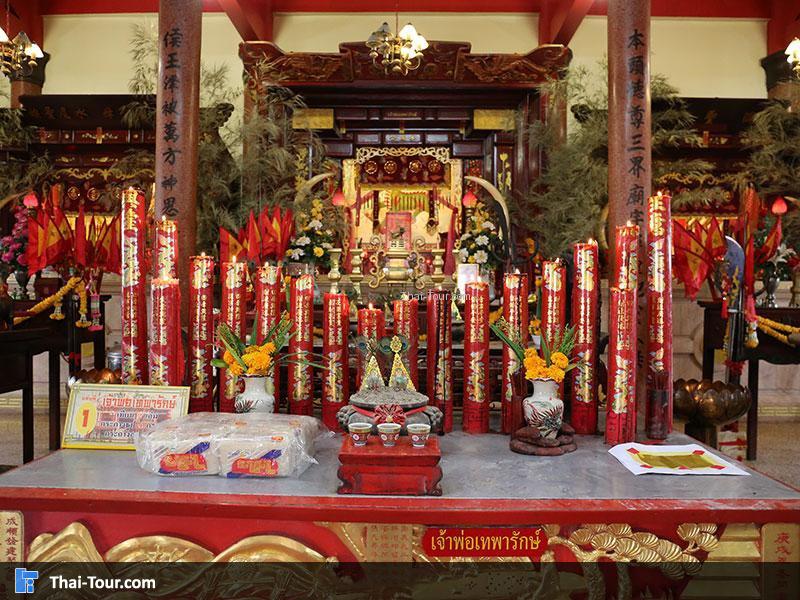 ศาลเจ้าพ่อเทพารักษ์ - เจ้าแม่ทับทิม