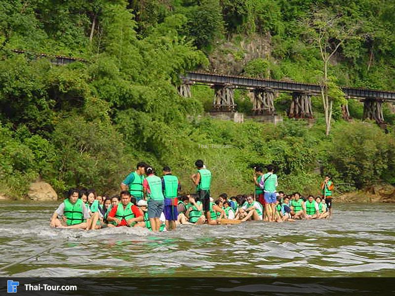 ล่องแพกาญจนบุรี