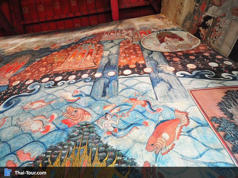 จิตรกรรมฝาผนัง วัดคงคาราม