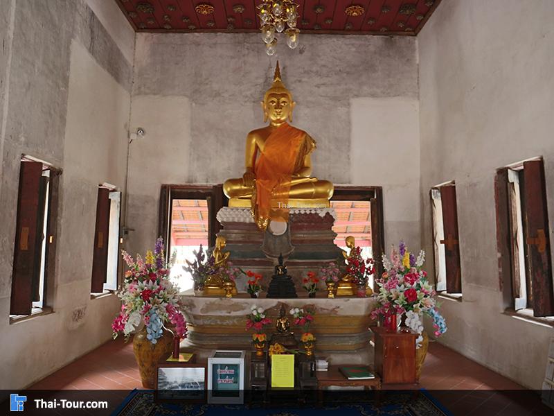 พระประธานในโบสถ์หลังเก่า (องค์จำลอง)