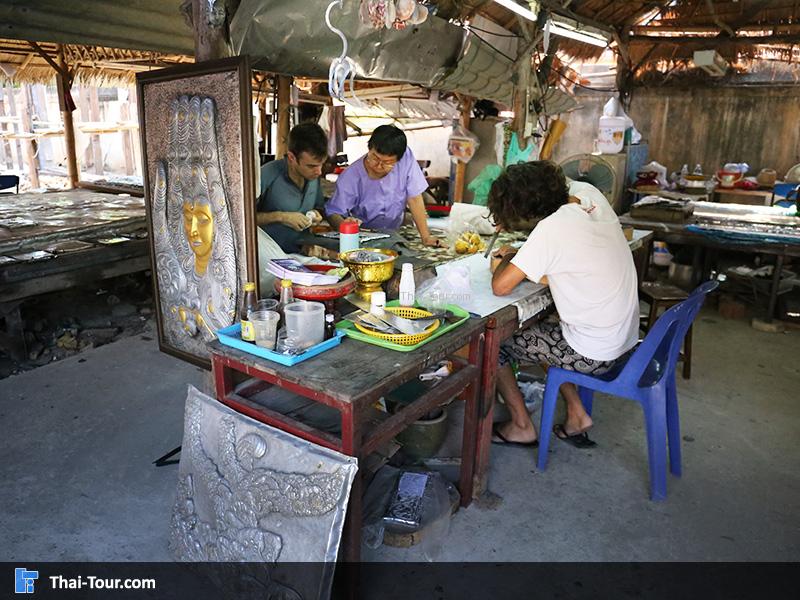 การฝึกงานในวัดศรีสุพรรณ