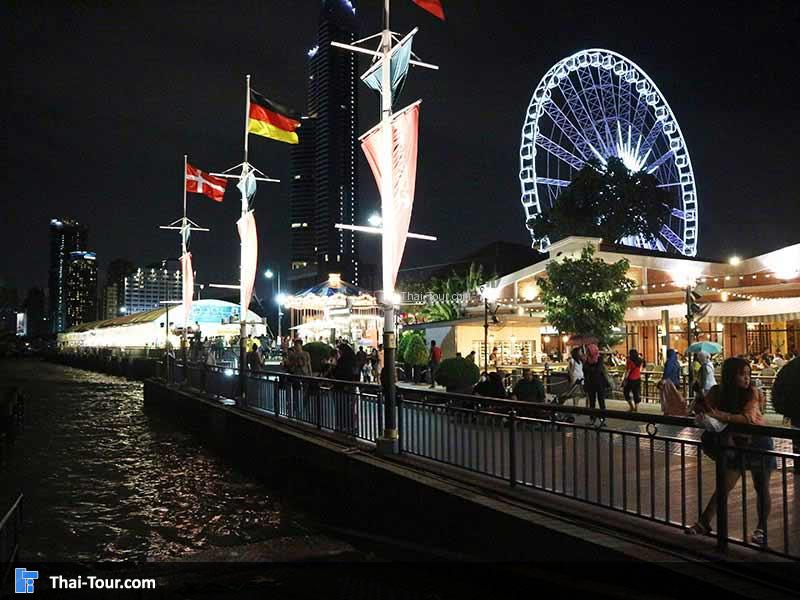 เอเชียทีคเดอะริเวอร์ฟร้อนท์ วิวริมน้ำเจ้าพระยา