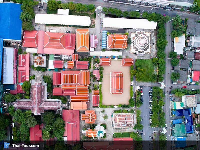 ภาพมุมสูง ทั้งวัด