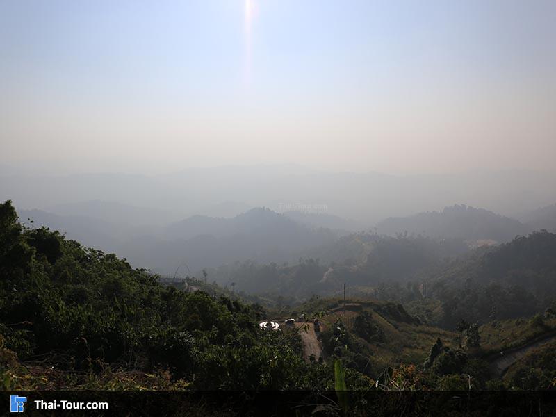 วิวสวยๆริมถนน ช่องมิตรภาพไทย-พม่า