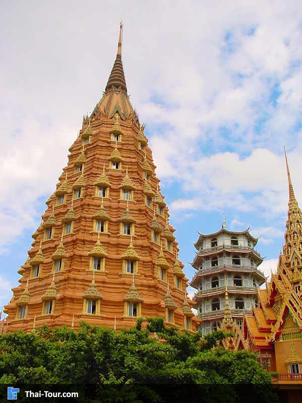 วิวทุ่งนาสวยๆที่วัดถ้ำเสือ