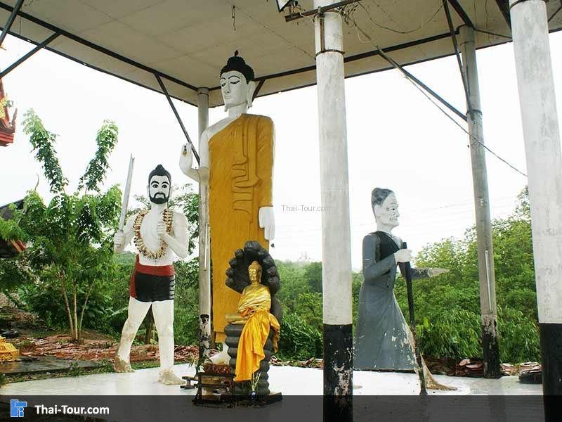 พระพุุทธรูป จุดกราบไหว้ วัดวังวิเวการาม