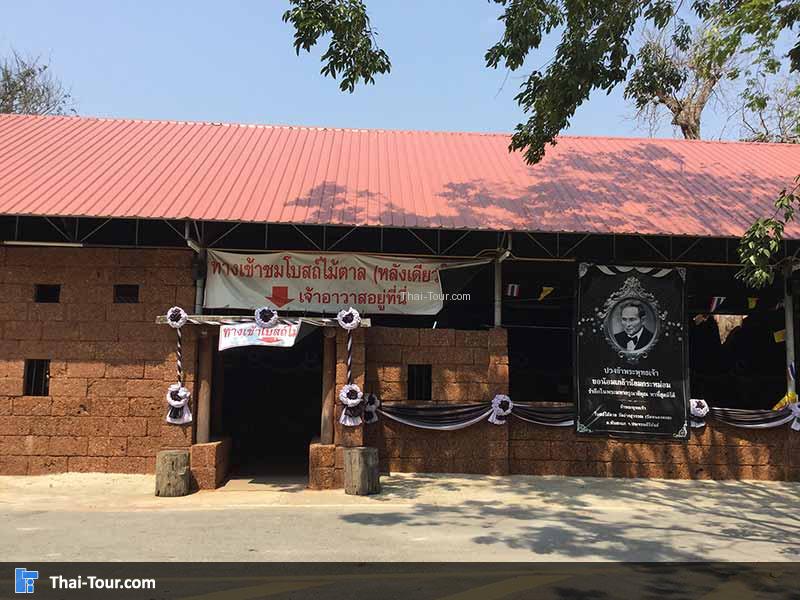 ประตุทางเข้า โบสถ์ไม้ตาล