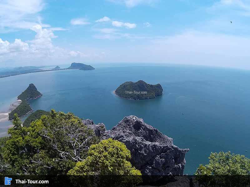 ด้านนี้จะเป็นวิวเกาะ สวยๆเลยทีเดียว