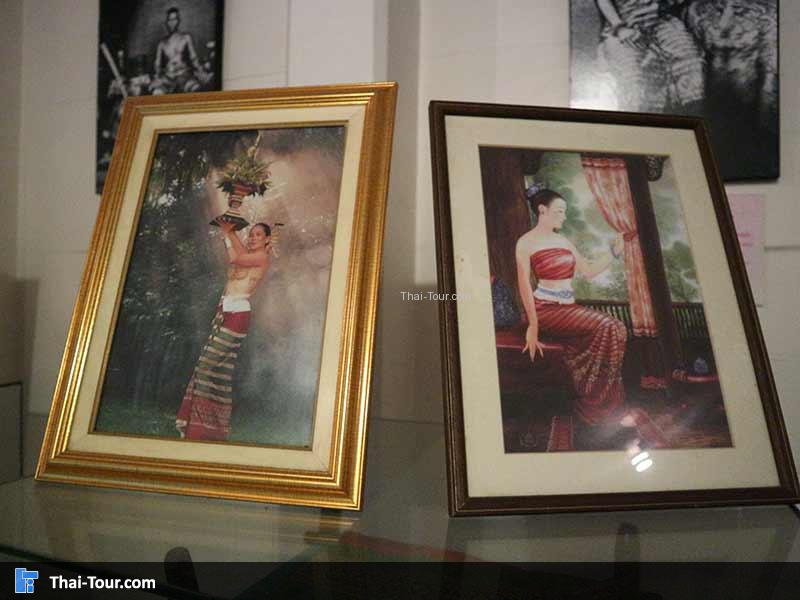 ภาพวาด สวยๆ แต่งชุดสมัยก่อน