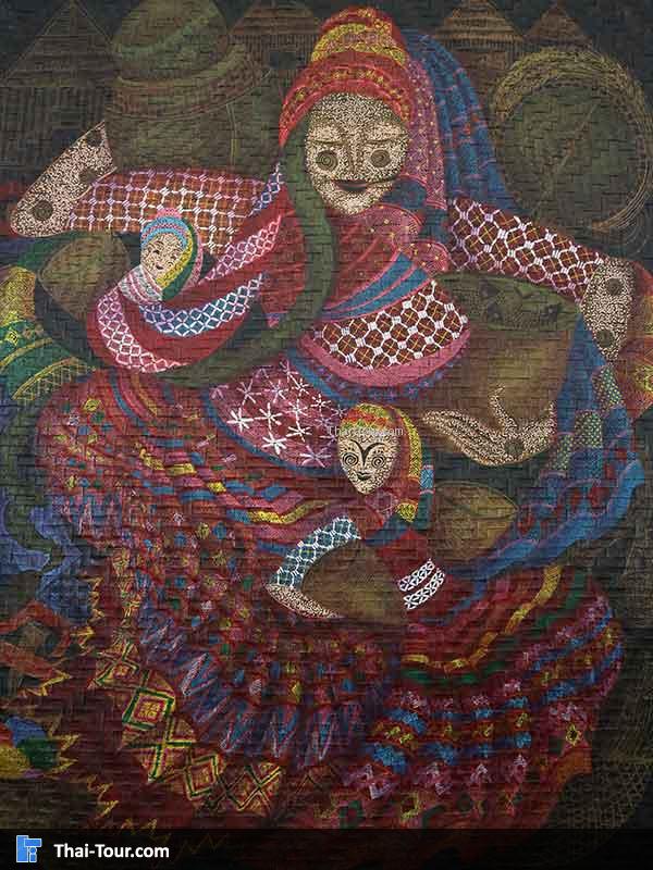 ภาพวาดเป็นงานแสดง