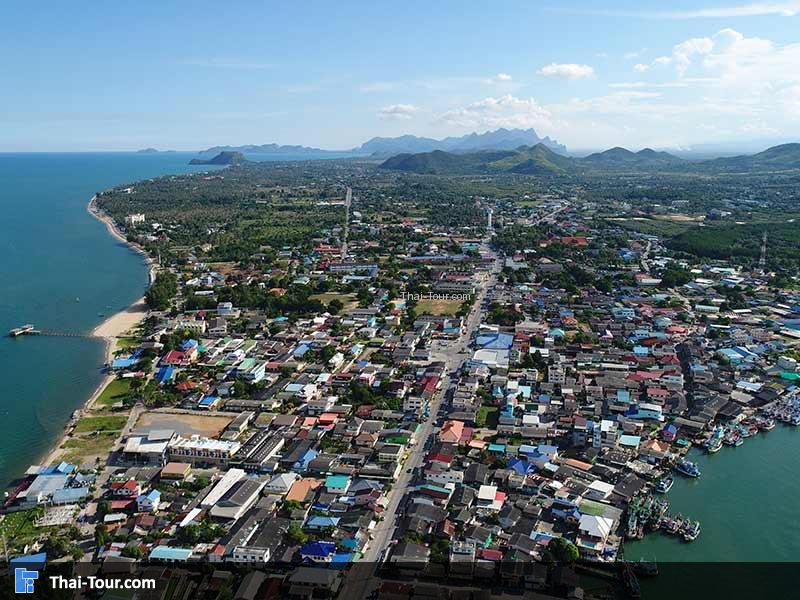 มุมสูง บ้านของคนชาวปราณบุรี