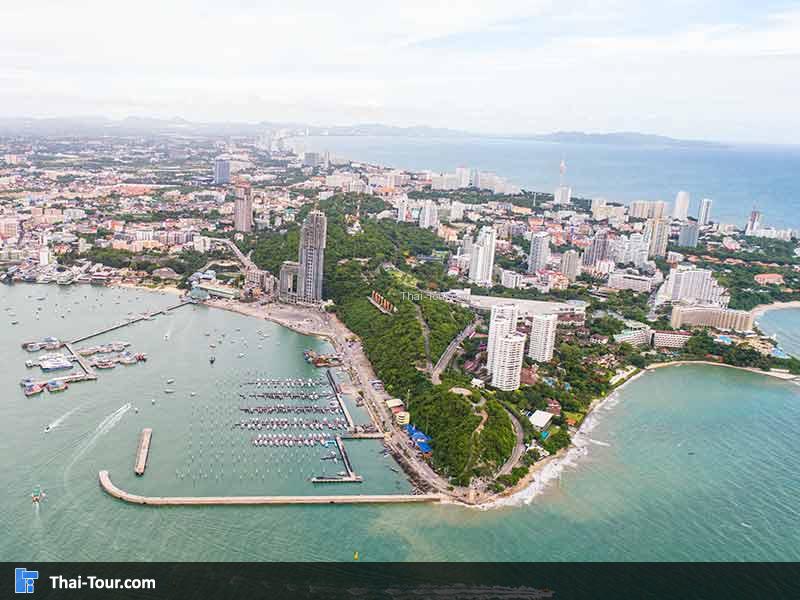 วิวมุมสูงด้านบน