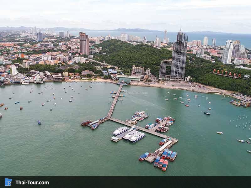 บรรยากาศ แหลมบาลีฮายมุมสูง