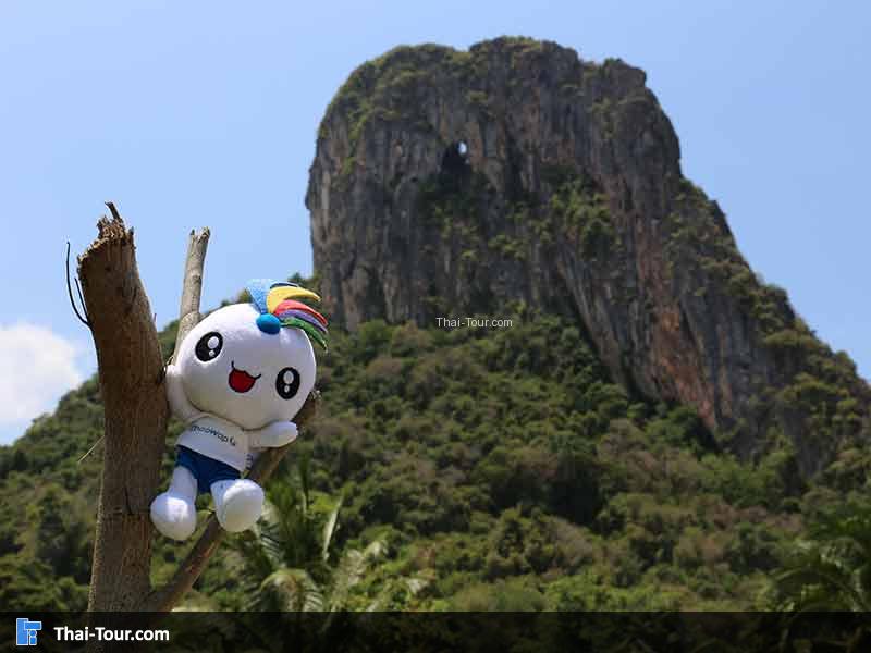 ด้านหน้าภูเขาออกทะลุ