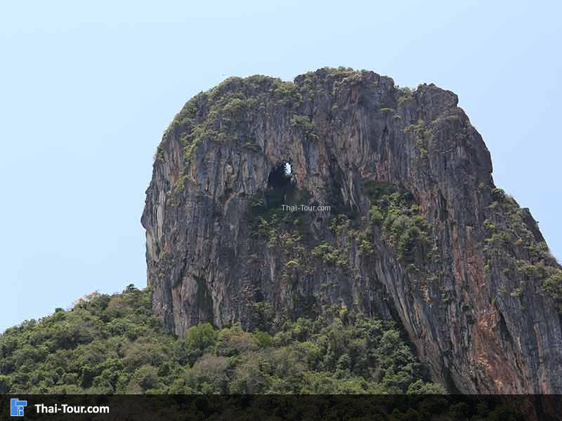 ซูมภาพเข้าไปใกล้ๆ ยอดเขา